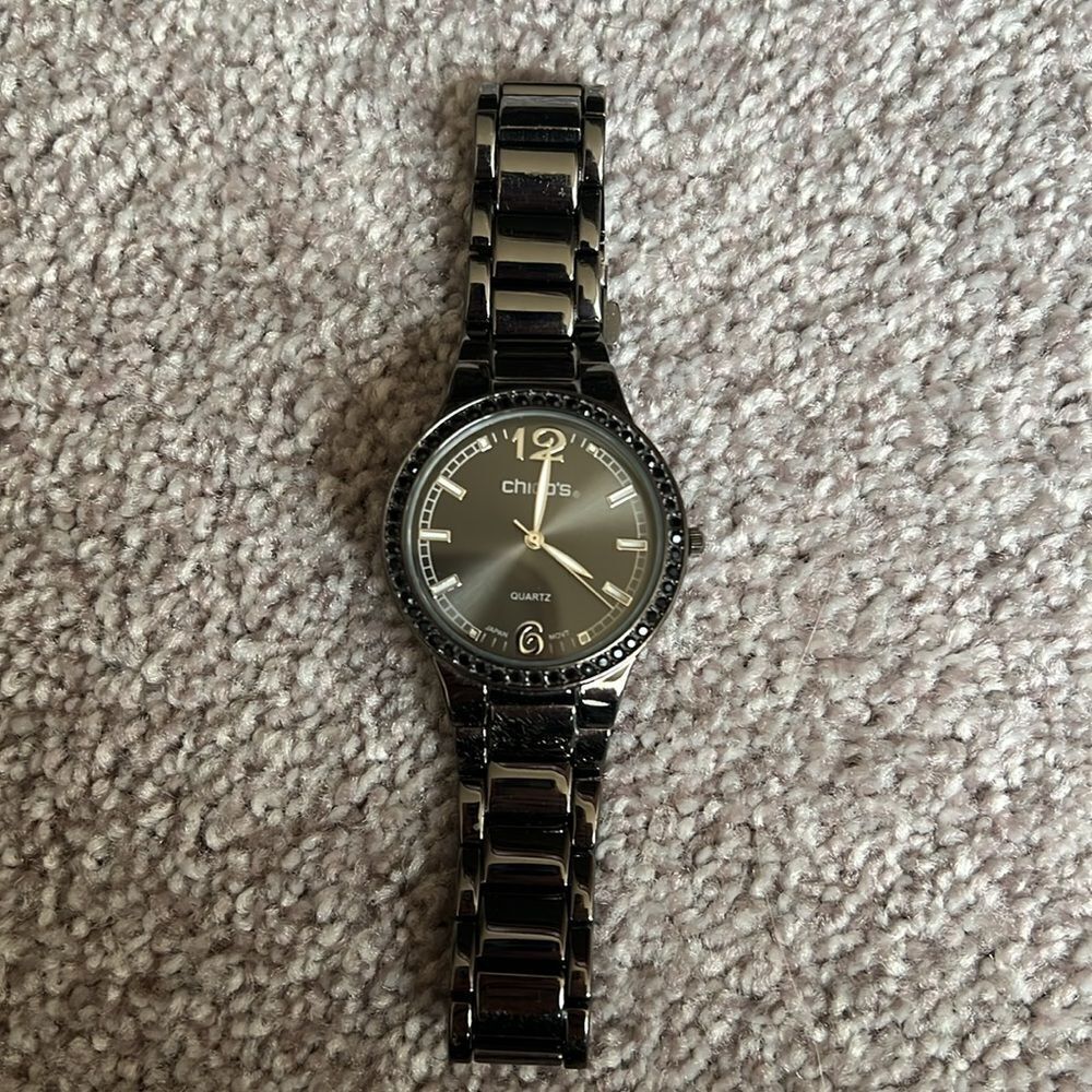 Chicos Gunmetal Watch